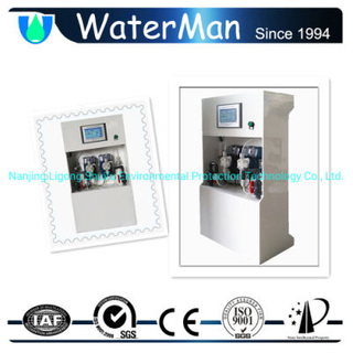 Generador 10g/H del dióxido de cloro del tratamiento de aguas de enfriamiento del edificio