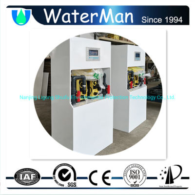 Generador de dióxido de cloro para agua de refrigeración industrial 100g/H Control manual/automático