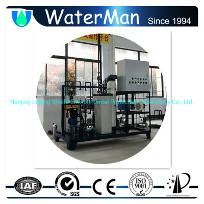 Generador de hipoclorito de sodio de agua de mar diluido electrolítico 1000L/H Naclo
