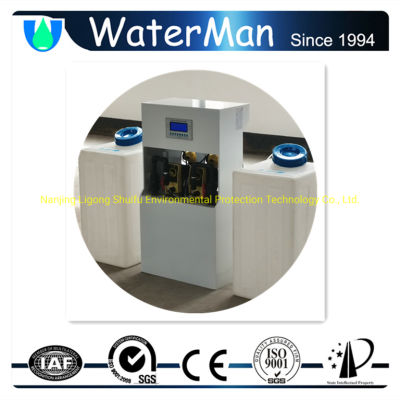 Generador de dióxido de cloro para desinfección de agua de pozo, caudal de 200 g/h