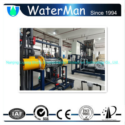 Generador de hipoclorito de sodio de agua de mar diluido electrolítico 1000L/H Naclo
