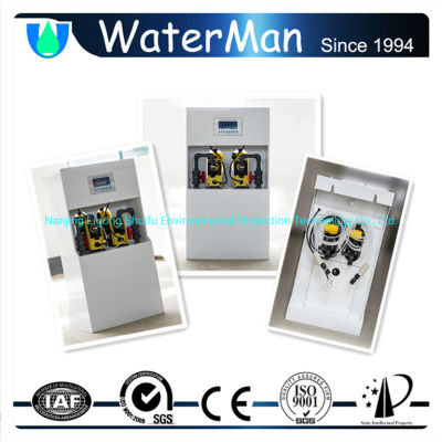 Generador de dióxido de cloro para agua de refrigeración industrial 30g/H Control manual/automático