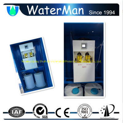 Generador de dióxido de cloro para desinfección de agua de pozo 600g/H Residual Clo2 Auto Control